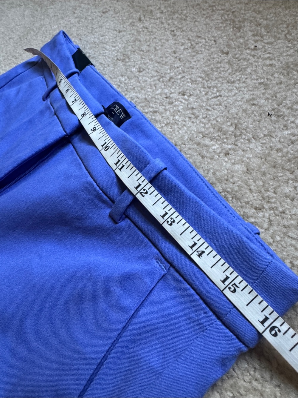 J.Crew Kallie Straight Leg Pant Cool Lilac Blue Size 8 NWT - Picture 9 of 17